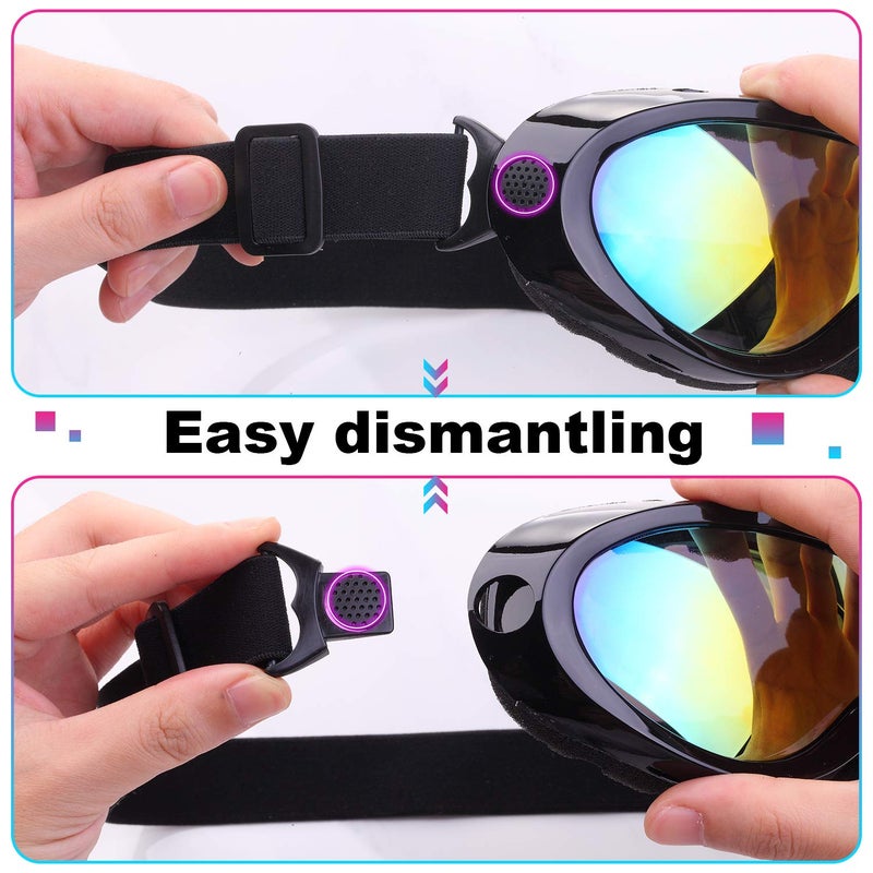 Rngeo Ski Goggles, Pack of 2, Snowboard Goggles for Kids, Boys & Girls, Youth, Men - Image 4